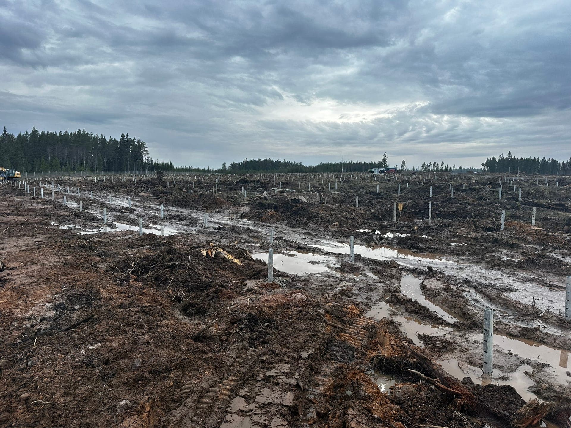 Ardnageehy Solar Park drone overview