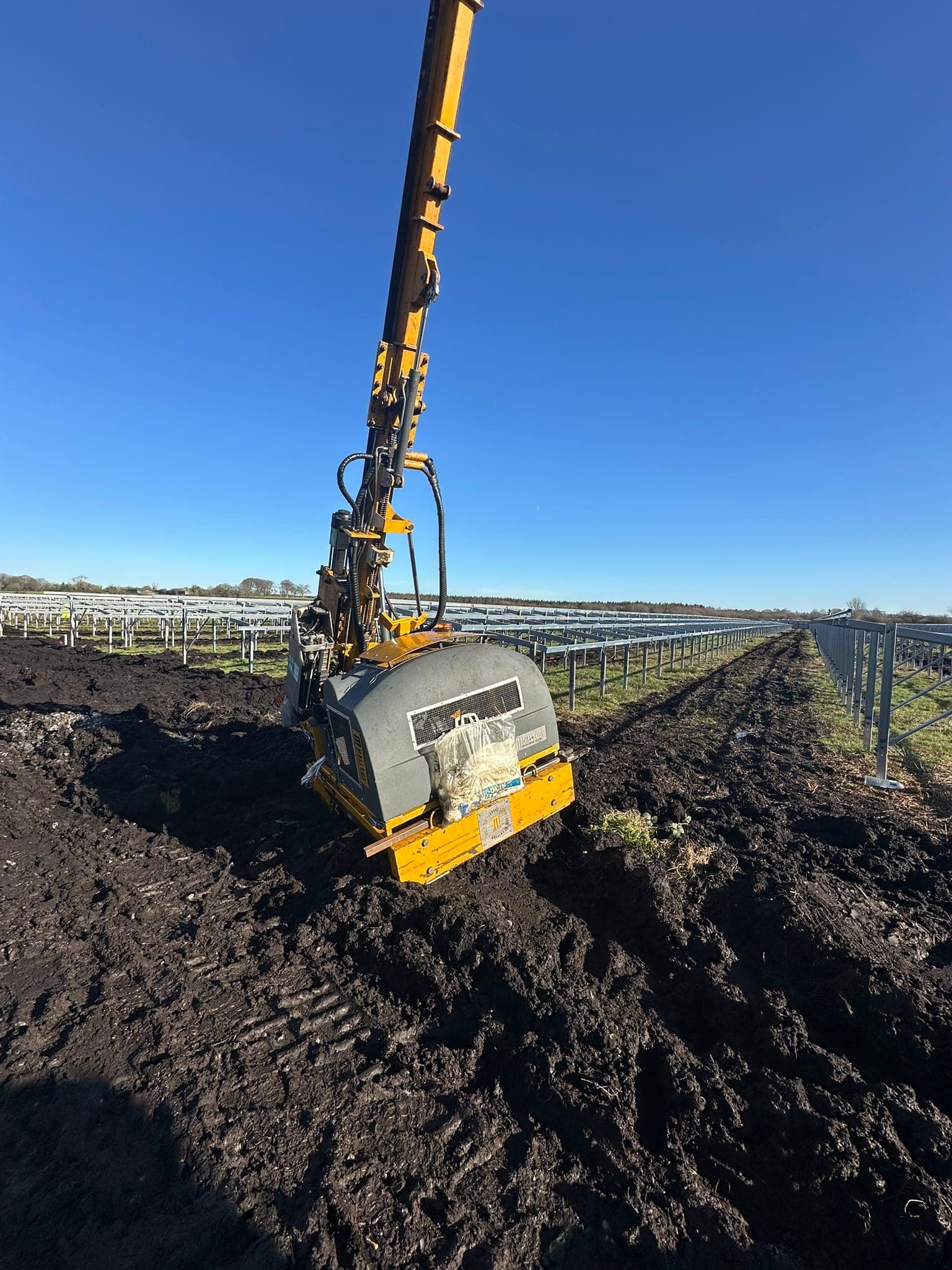 Clonfad 60 MW Ireland — sinking machines