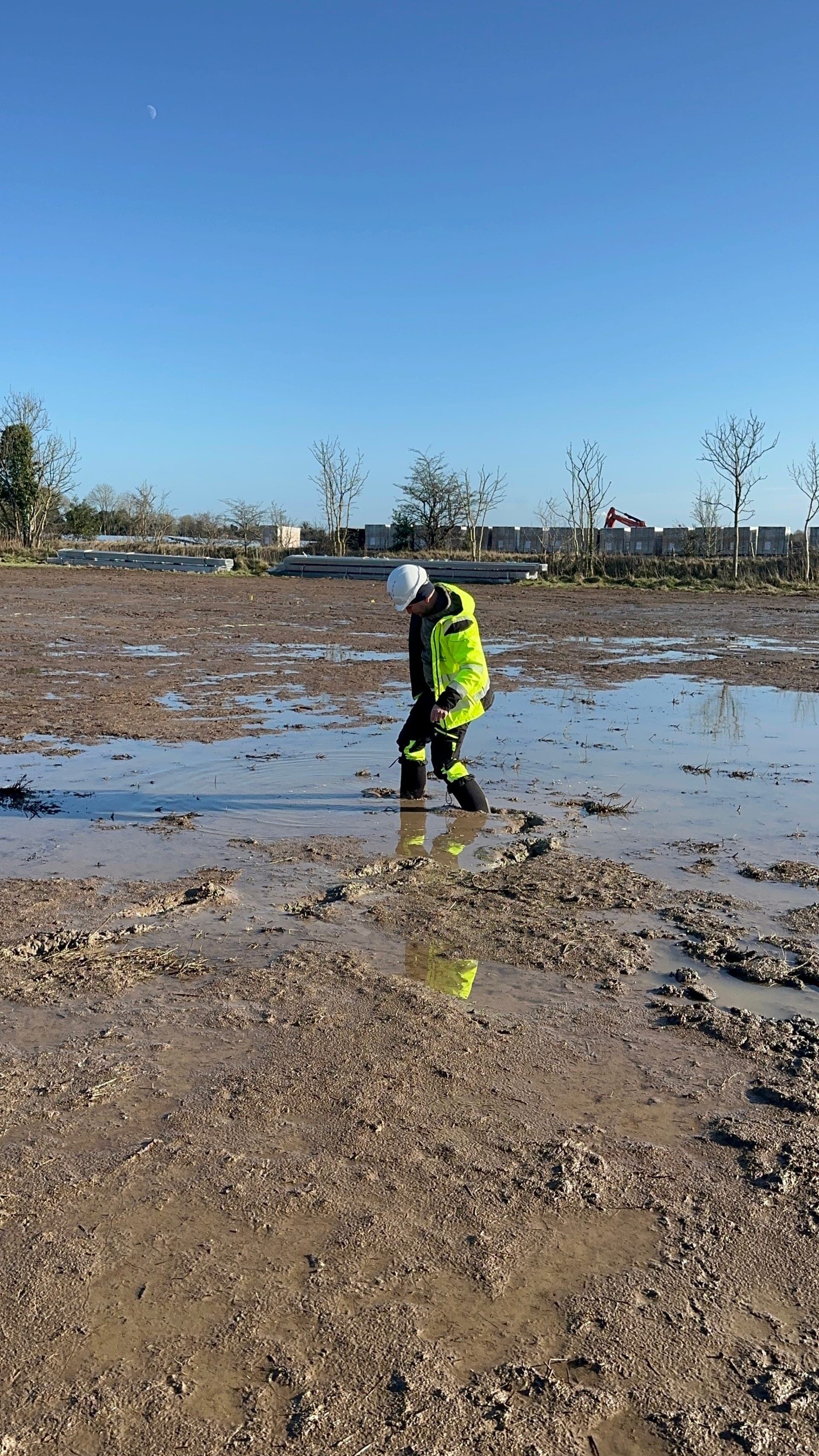 Clonfad 60 MW Ireland — ground conditions