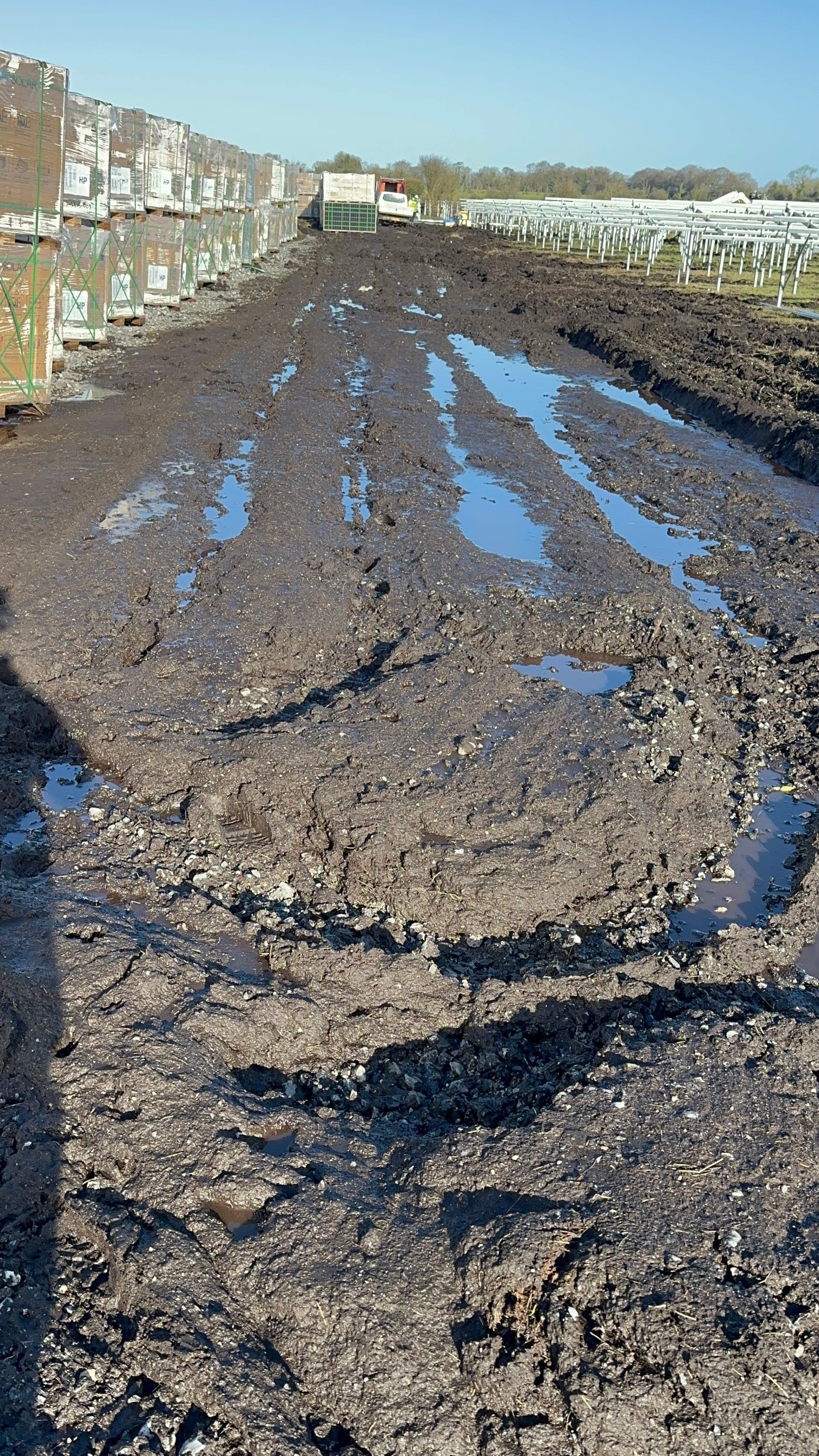 Clonfad 60 MW Ireland — ground conditions