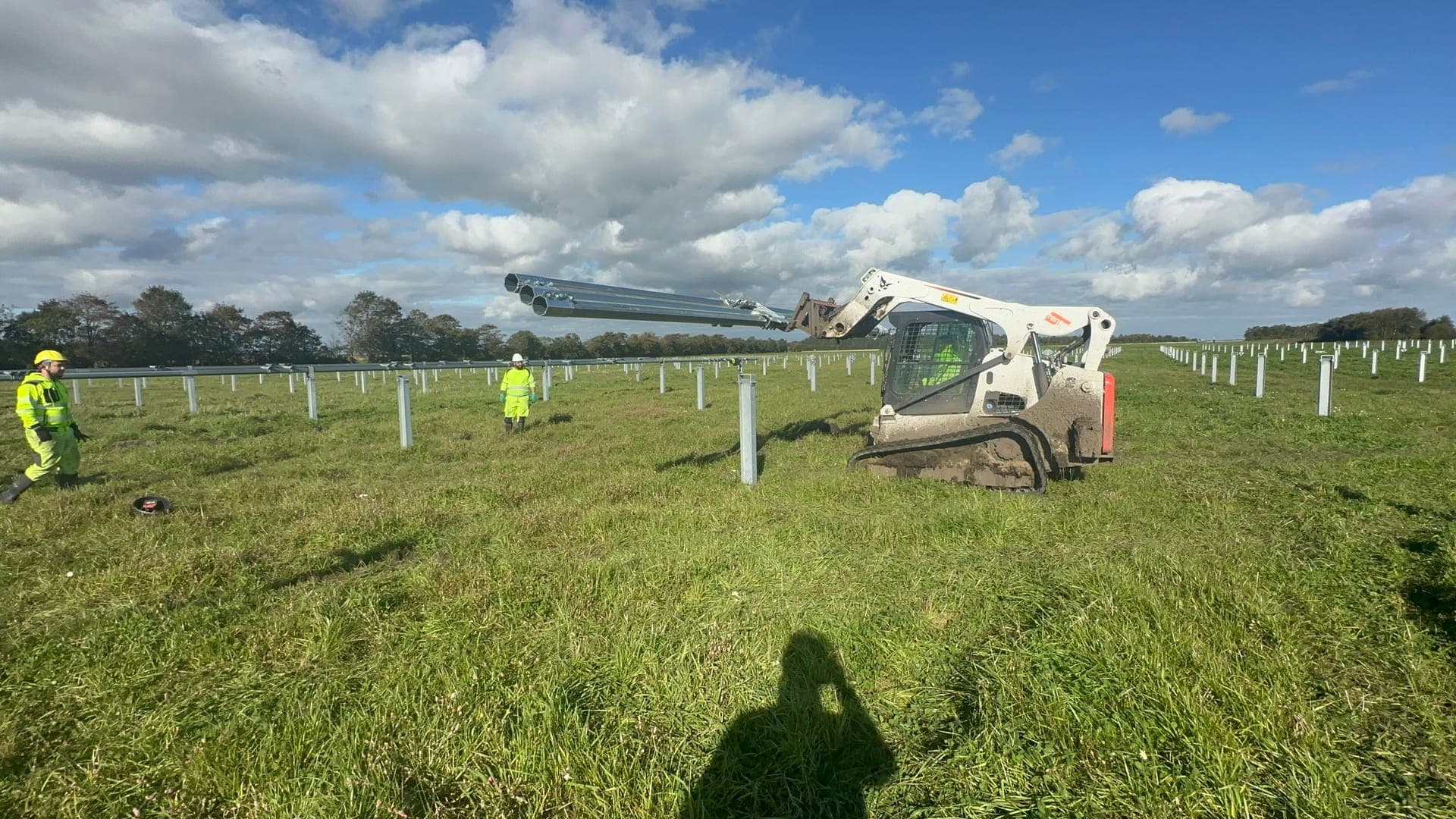 Kroghøj 44 MW Denmark — pre-assembled parts